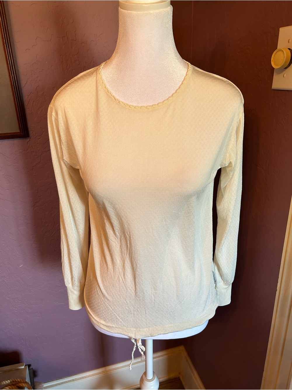 Pure silk undershirt size M